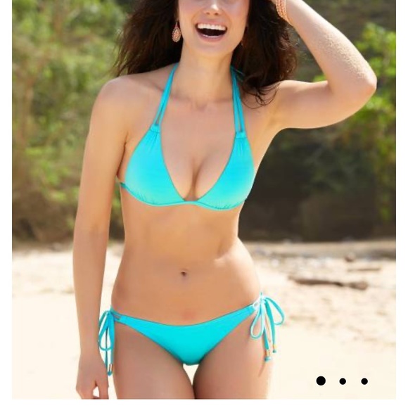 NWT Voda Swim Double String Bikini Bottom XS - Picture 3 of 5